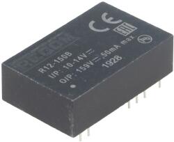 Recom Convertor DC/DC 5W 10-14V la 92-200V (R12-150B)