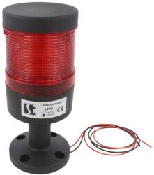 SPAMEL Coloană de semnalizare LED roșie 230VAC (LT701-230)