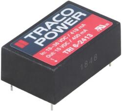 Traco Power Convertor DC/DC 6W 18-36V la 15V (TRI 6-2413)