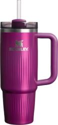 STANLEY Cană termică cu pai Quencher H2.0 Fluted Mulberry Shine 890 ml (10-13003-0213)