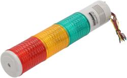 Qlight Coloană de semnalizare LED 24V (ST56ML-BZ-3-24-RAG)