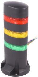 IDEC Coloană de semnalizare LED roșu/galben/verde (LD6A-3DQB-RYG)