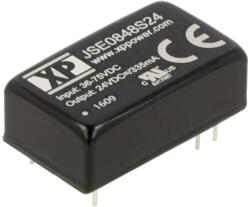 XP Power Convertor DC/DC 8W 18-36V la 24V (JSE0848S24)