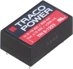 Traco Power Convertor DC/DC 6W 9-18V la 15V/-15V (TRI 6-1223)