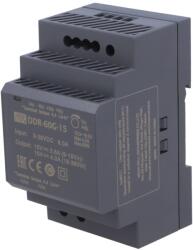 MEAN WELL Convertor DC/DC 60W 15V 4A (DDR-60G-15)