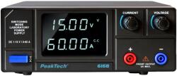 PeakTech Sursă Alimentare Laborator PEAKTECH P6168 1-15V DC 0-60A Standard (P 6168)
