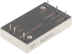 Cincon Convertor DC/DC 60W, 18-75V la 12V/-12V (ECLB60W-48D12)