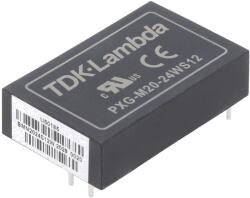 TDK-Lambda Convertor DC/DC 20W 9-36V THT (PXG-M20-24WS12)