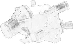 RENAULT Termostat Sistem Racire (81°c in Carcasa) Nissan Navara NP300 NV400 Opel Movano B Renault Alaskan Master Iii 2.3d 02.10 (110604371R)