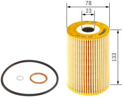Bosch Filtru Ulei (element Filtrant) Mercedes Lk/LN2 Lp Mk Ng O 309 Unimog T2/L T2/LN1 1000 60 70 700 800 900 (1457429647)