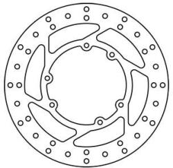 TRW Set 2 Discuri Frana Fata Fix 240/101x3mm 6x117mm Diametru Gaura Fixare 6, 5mm Inaltime (spatiere) 0 Honda Cr Crf (MST301)