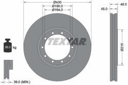 TEXTAR Set 2 Discuri Frana Dreapta/Stanga (430mmx45mm) Saf B Sk Skrb Skrlb (93193500)