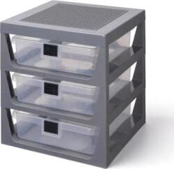 LEGO® Classic 3-Drawer Storage Rack System 40950003 - accesorii de depozitare (40950003) - pcone