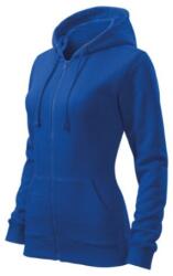 MALFINI Női pulóver, Trendy Zipper 411, Malfini Blue XL (4110516)