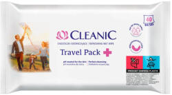 Cleanic Travel Pack antibakteriális frissítő törlőkendő 40db