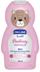 On Line gyerek tusfürdő és sampon Marshmallow 350ml