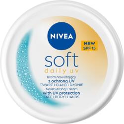 Nivea Soft arckrém SPF 15, 100 ml, intenzív hidratálás, arcra, testre és kézre (167534)