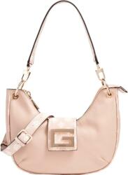  Guess, Brightside, poliuretán, textil táska, nagy hobo, púderrózsaszín, nőknek