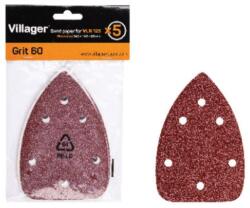 Villager Hartie abraziva pentru Villager VLP 150, 100x150mm, G60, 5 bucati (VLG072257)