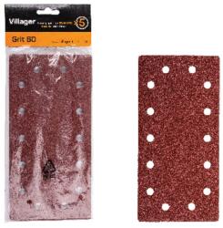Villager Hartie abraziva pentru Villager VLP 324, 90x182mm, G60, 5 bucati (VLG072260)