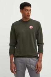 Fjallraven pamut melegítőfelső 196 Logo 1960 Badge Sweater - zöld S