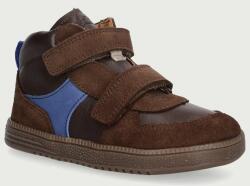 Froddo félcipő gyerek bőr LOOP HIGH-TOPS BAREFOOT - barna 26