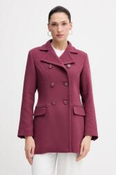 Sisley kabát - burgundia 36