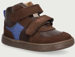 Froddo félcipő gyerek bőr LOOP HIGH-TOPS BAREFOOT - barna 23