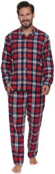 Doctor Nap pijama bărbătească cu nasturi PMB. 7501 COZY TIME: XXL (PMB.7501.COZY_TIME XXL)
