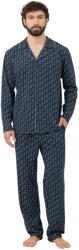 Italian Fashion pijama bărbați BROKEN mânecă lungă, pantaloni lungi, imprimeu: L (AAF-MPZ-BROK-DDDR L)
