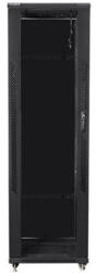 Lanberg 19" szabadon álló rack szekrény 42U/600X1000 lapraszerelt, fekete