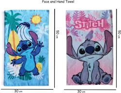  DISNEY Lilo és Stitch kéztörlő arctörlő szett/2db, 30x50cm
