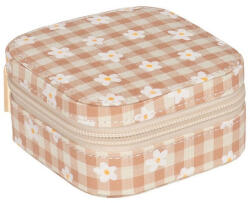  Rockahula Kids Daisy Gingham négyzet alakú ékszertartó doboz