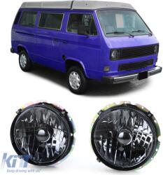  LED tuning hátsó lámpa szett VW T6.1 2019-2021, teljesen füstölt alap, bal és jobb, gyári halogén hátsó lámpás modellekhez (ABTLV6021160)