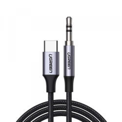UGREEN Cablu Audio USB-C - 3.5mm UGREEN CM450 (20192), 1m, Gri