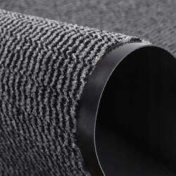 Maxima Covoras de Intrare Antiderapant Maxima, Gri, Marime 45 75 cm, Poliester si Polipropilena, Baza TPE, Grosime Totala 4 mm Covor