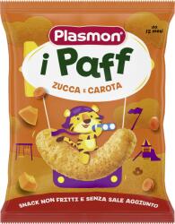 Plasmon Паф хрупанки морков и тиква 12м+ 15г