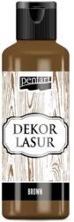 Pentart lazúr, 80 ml - barna