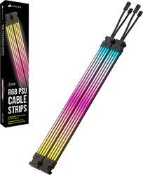 Corsair Carcasa Corsair iCUE ARGB benzi LED, fante luminoase (2 x 240mm, pentru cabluri sursa) (CP-8920282)