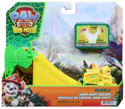 Spin Master Patrula Catelusilor Filmul Cu Dinozauri Set Vehicul Cu Rampa Si Figurina Rubble (6076219_20157421) - ejuniorul Figurina