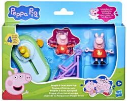 Hasbro Peppa Pig Set Peppa Si Evi In Parcul De Distractii (F2189_G0528) - ejuniorul Figurina