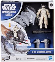 Hasbro Star Wars Mandalorian Si Grogu Action Verse Set Figurina Imperial Driver Si Vehicul Ar Rt Cu Accesorii (G2840) - ejuniorul Figurina