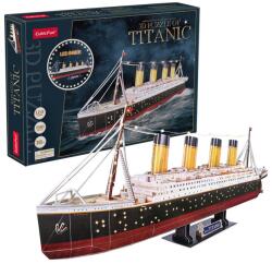 CubicFun - Puzzle 3D Led Titanic 266 Piese (CUL521h)