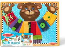 Spin Master Melissa And Doug Set De Joaca Abilitati De Baza Din Lemn (6075184) - ejuniorul