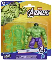 Hasbro Marvel Avengers Action Vers Set Figurina Hulk Si Accesorii 11.4Cm (G2469_G3100) - ejuniorul Figurina