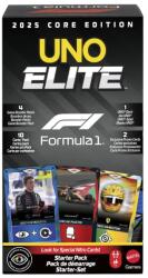 Mattel Joc De Carti Uno Elite Formula 1 2025 Core Edition (MTJLV42)