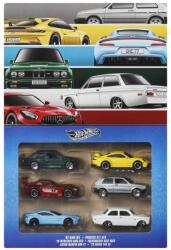 Mattel Hot Wheels Silver Series Set 6 Masinute Metalice Euro Style (MTJLB25)