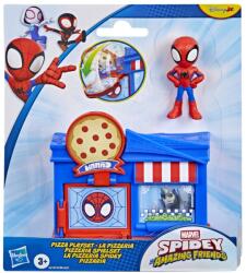 Hasbro Spidey Si Prietenii Lui Uimitori Marvel Mini Set Pizzeria Cu Figurina Si Accesorii (G1961_G3147) - ejuniorul Figurina