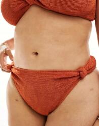 South Beach Barna bikini alsó, texturált kötés Rfx NJ1__54