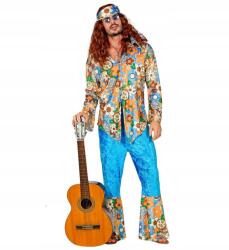 Widmann Hippie Férfi Jelmez (nadrág, póló, fejkendő) XXL (4936K)